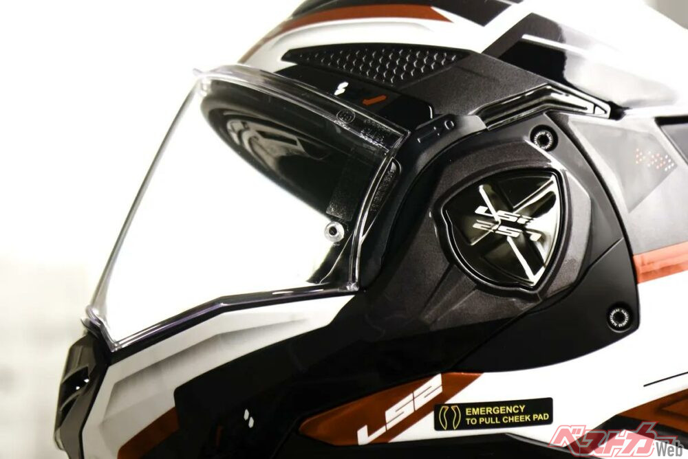 【LS2 ADVANT-X Fインプレ】　日本人の頭にフィットする多機能システムヘルメット！