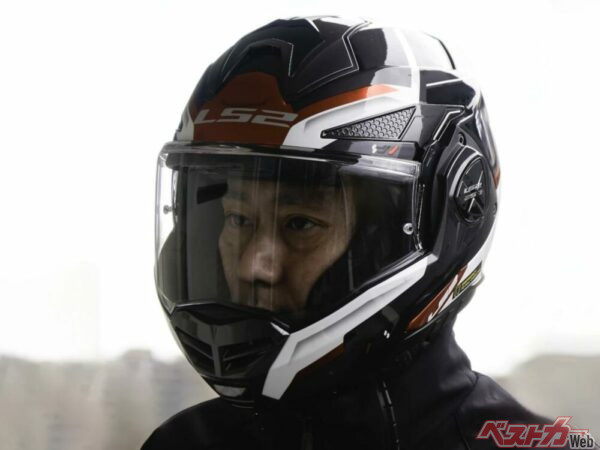 【LS2 ADVANT-X Fインプレ】日本人の頭にフィットする多機能システムヘルメット！