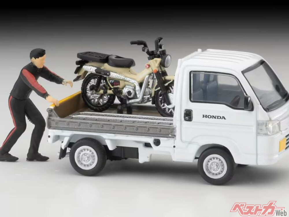そう来たか】トミカより「LV-N330a ホンダ アクティ トラック バイク店