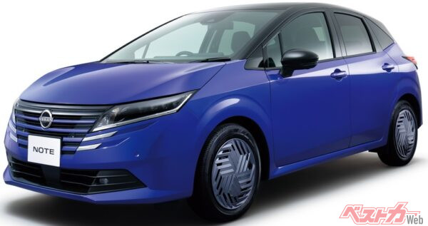 マイナーチェンジしたノートe-POWER。パワフルで気持ちのいい発進加速や、中高速からの追い越しでの力強い加速が魅力だ