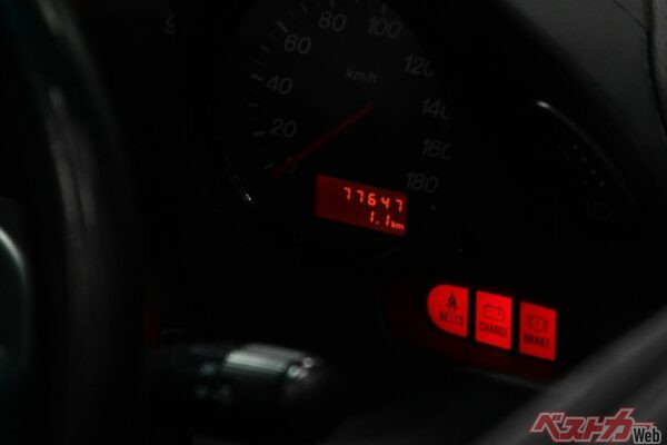 RX7の走行距離は77647kmで広報部は77777になった瞬間の写真を撮影するというミッションを抱えている