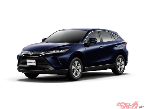 トヨタ ハリアー S（ガソリン車・2WD）。ガソリンモデルでも良いならSグレードを選ぶべし