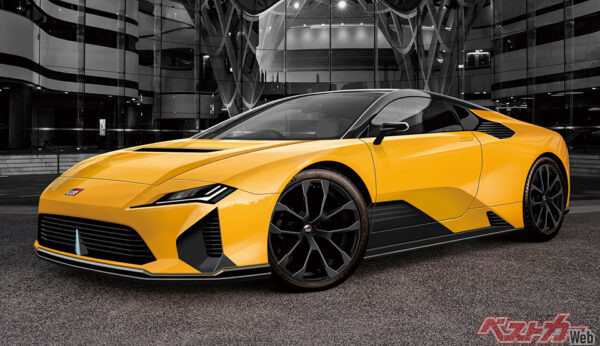 トヨタ GRセリカ（ベストカー編集部作成の予想CG）