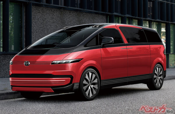 トヨタ エスティマ（ベストカー編集部作成の予想CG）