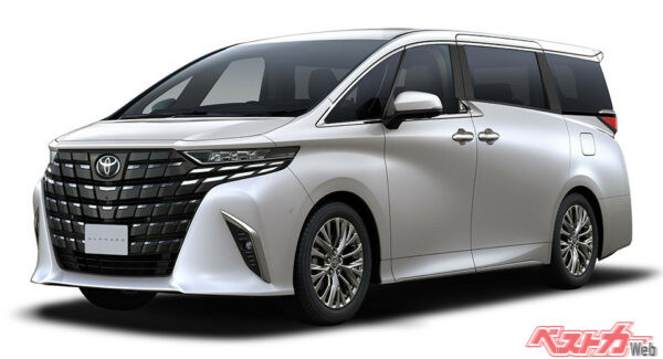 2025年1月31日に追加されたアルファードPHEV。エグゼクティブラウンジのみに設定され、HEVに対し183万円プラスの1065万円となる