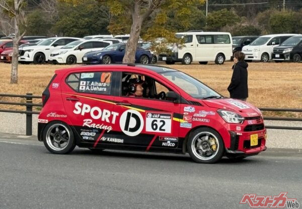 ミライースGR SPORTとしては初参戦となった全日本ラリーで貴重な知見が得られた