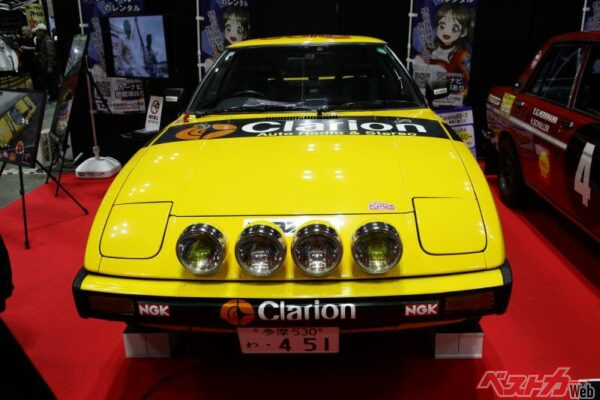 WRCを戦ったSA22Cを再現している