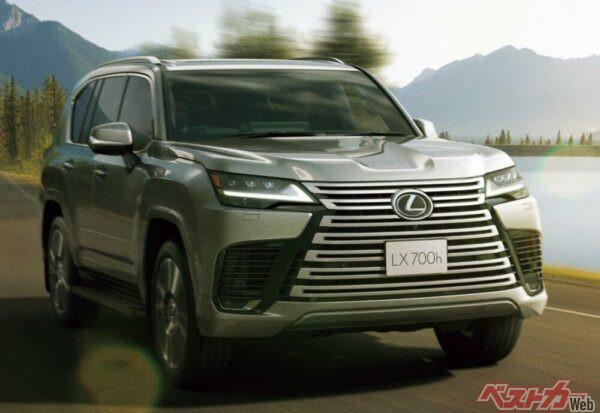 追加されたレクサスLX700h