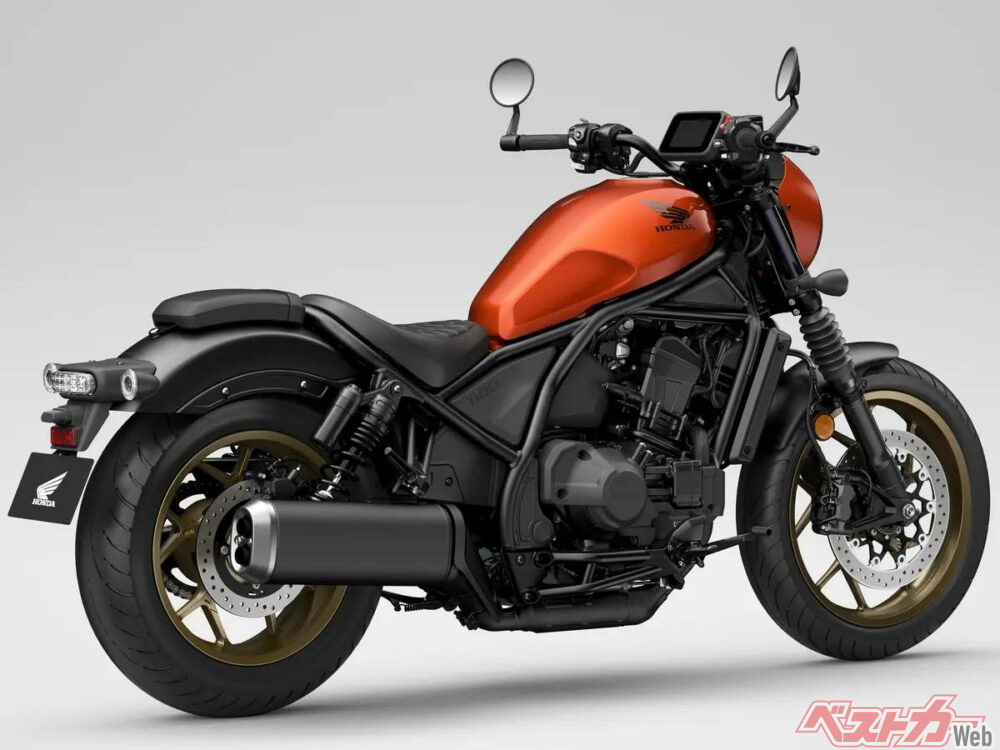 Rebel 1100 S Edition DCT(2025)フレアオレンジメタリック