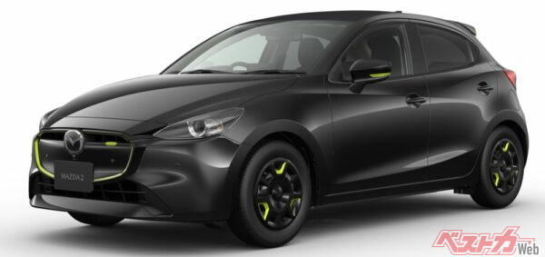 ブラックボディカラーベースの「SCI-FI（サイファイ）」。グリルなどにアシンメトリーに入るライムグリーンが効いているッ