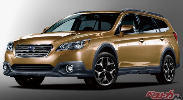 SUVのアウトバックも新型に切り替わり販売が継続される。ボディサイズはひと回り大きくなると予想される