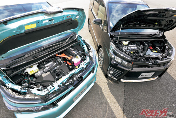 ハイブリッドシステムが設定されたのも大きな魅力となるヴォクシー／ノア