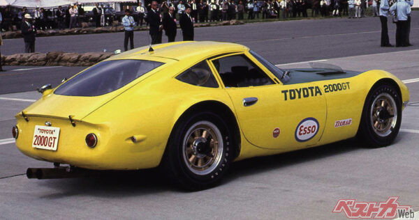 1966年10月1日から10月4日にかけて茨城県谷田部の高速試験場でスピードトライアルを実施。13部門の記録を樹立した2000GT