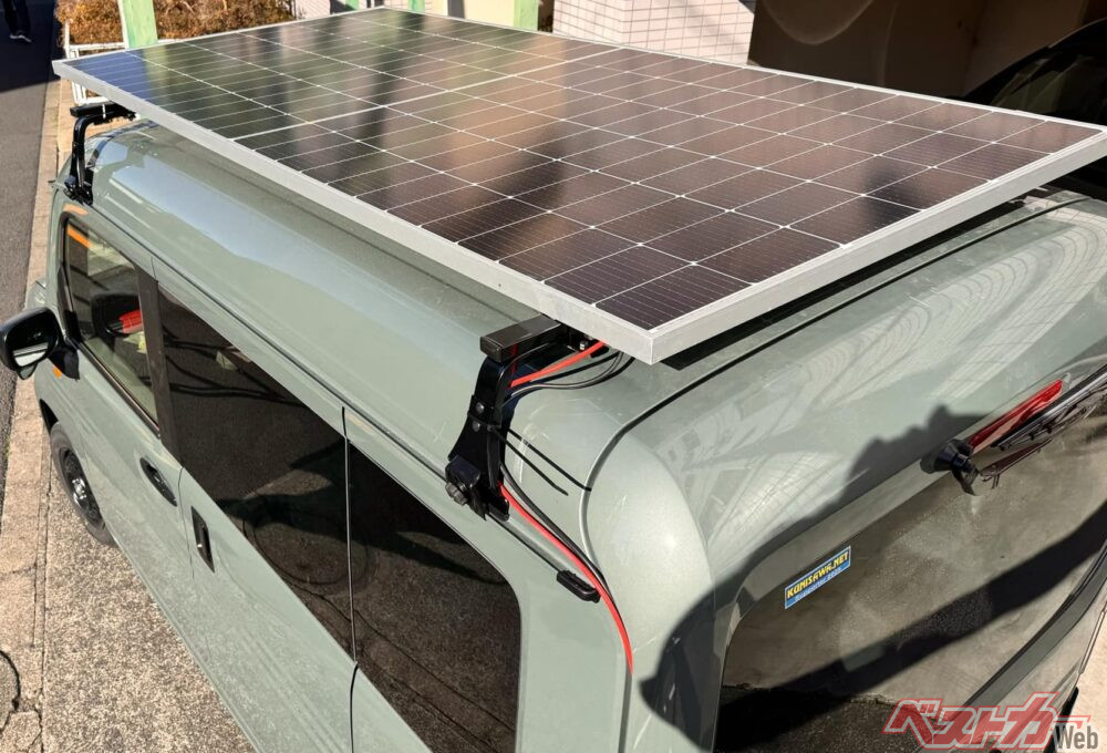 ソーラー[N-VAN e:]爆誕!!! 「鉄腕DASH」のだん吉リスペクトの試行錯誤