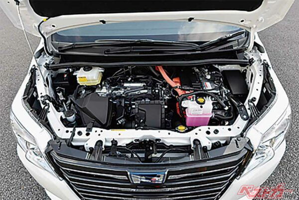 ノア/ヴォクシーハイブリッド…99ps/14.5kgmの1.8L、直4+82ps/21.1kgmのモーター