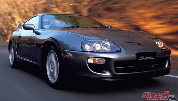 A80スープラのターボは最大46kgmの分厚いトルク