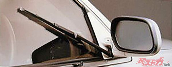 マークIIのサイドウィンドウワイパー