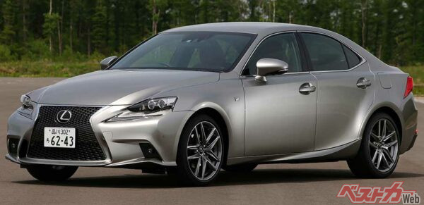 レクサスIS（4665×1810×1430mm）