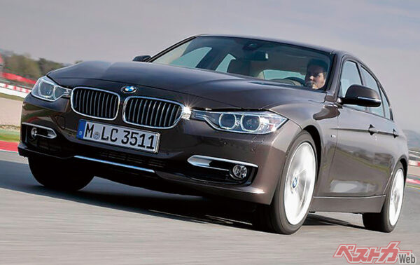 BMW3シリーズ（セダン：448万〜751万円）…BMWのアクティブステアは初登場時はかなり不自然で唐突な動きをしていたが熟成されている