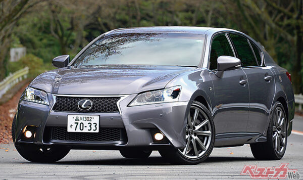 レクサスGS（514万〜804万円）…GSに搭載されているレクサス・ダイナミック・ハンドリングは異次元のコーナリングが楽しめる