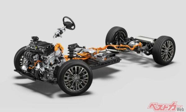 採用された2.5Lプラグインハイブリッドシステム