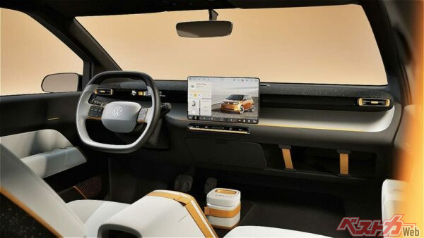 インテリアはリサイクル材を多用したものと予想。ネット経由で多彩な機能追加も可能になる