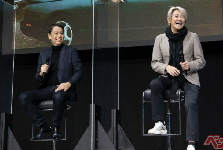 愛車のZ32といっしょに。クルマ好きではないという声もあったが根っからのクルマ好きだった