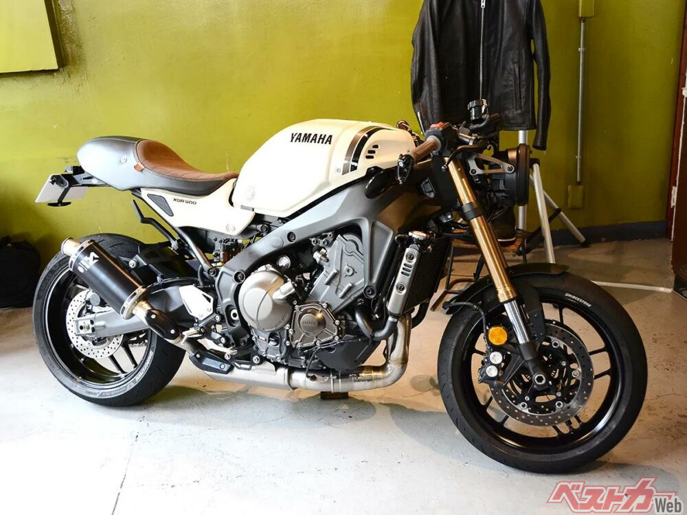 カジュアルに進化した新型「XSR900」をベースにヤマハが提案するカフェ カジュアルに進化した新型「XSR900」をベースにヤマハが提案するカフェ