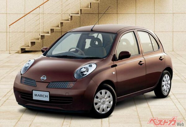 2003年7月マーチに追加設定された「14s」で登場したボディカラー「ショコラ」