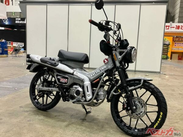 CT125に待望のアルミ鍛造ホイールが登場！ アクティブによる「SUVカスタム」でチューブレス化だ