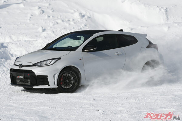 トヨタ GRヤリスRZ（8AT）483万円　軽く俊敏なGRヤリスは加速も鋭いが、そのぶんGRカローラに比べると繊細なコントロールも必要