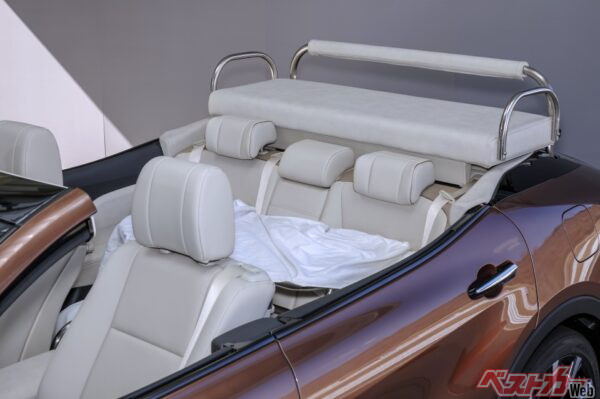 このまま市販してもよさそうな完成度の高いエクステリア。もちろん、補強パーツでボディの強度などはしっかり確保されている