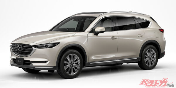 マツダ CX-8　中古車注目相場：210万～270万円　見た目世帯年収：1100万円？