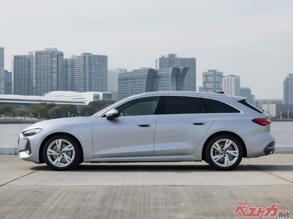 新型A5のボディサイズは、全長4835×全幅1860×全高1455mm（アバントは1470mm）。