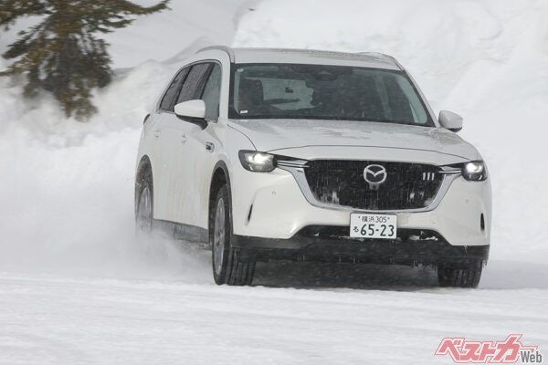 CX-60、CX-80に搭載された直6直噴ディーゼルターボとマイルドハイブリッドの組み合わせは大きな話題を呼んだ