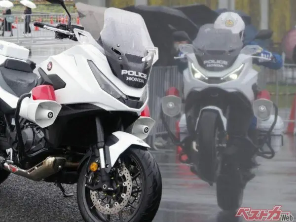 東京MCショー速報】新型白バイ「NT1100P」警視庁からも出撃