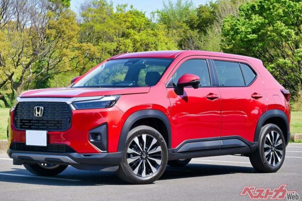 2025年3月7日に一部改良を受けたホンダWR-V