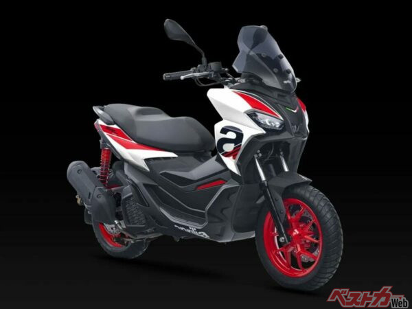 スポーティなニューカラーを採用した「SR GT 200 SPORT」が、60万5000円で発売