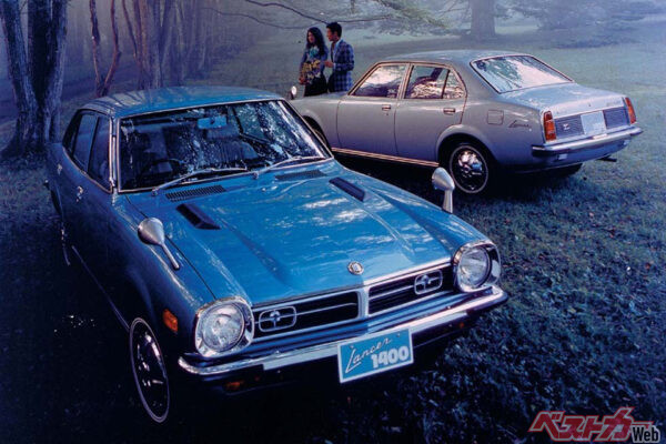 1973年登場の初代三菱 ランサー。台湾で継承されてきた「ランサー」の名称がついに消滅することとなった