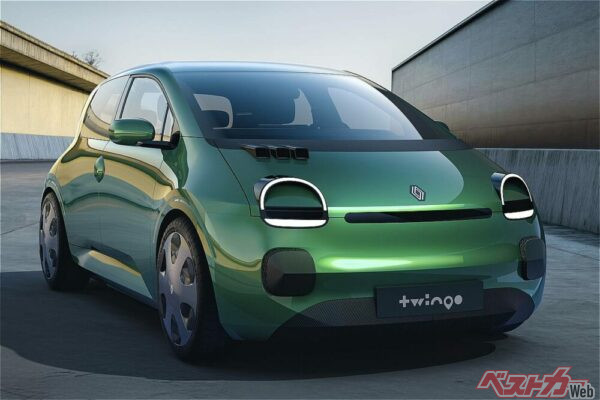 ルノーが2026年に発表するというトゥインゴE-techエレクトリック。こいつの日産版が出るというなら期待できる