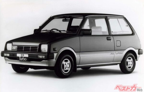 1983年にはターボモデルが誕生。表紙には「ペパーミント・ターボ誕生」と書かれていた