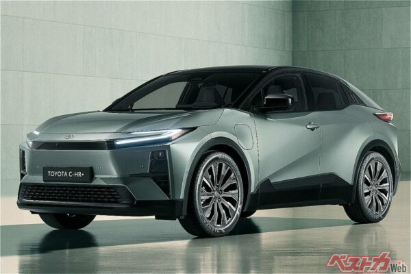 3月に突如公開された電動クーペSUV「トヨタ C-HR+」
