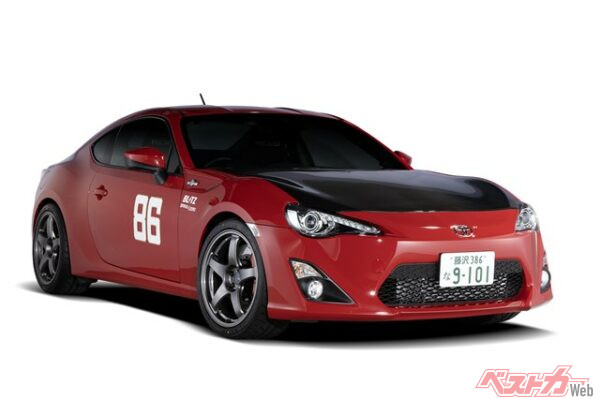 BLITZが再現したMFゴースト86を展示