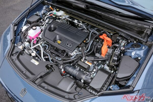 パワートレインはPHEVとハイブリッドともに2.5L