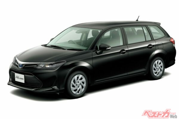 2012年にフルモデルチェンジしたカローラフィールダー。いくつかの変更を加えながら2024年まで続いた(画像は2022年のカローラフィールダー EX)