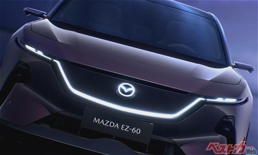 ニラミの効いた顔を見て!! マツダの新型SUV「EZ-60」がカッコよすぎて