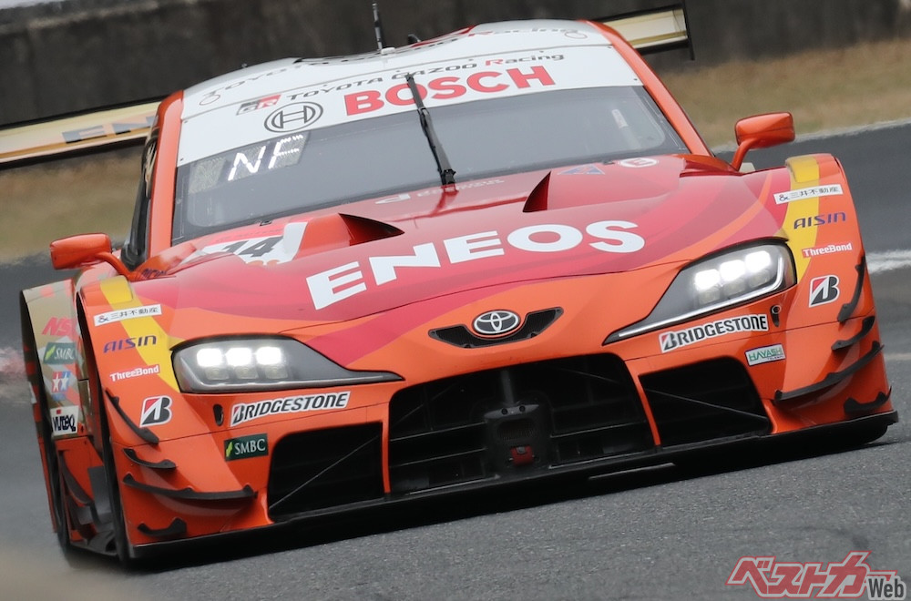 開幕からハンパねーぞ!!! GT500はなんとスープラのコース