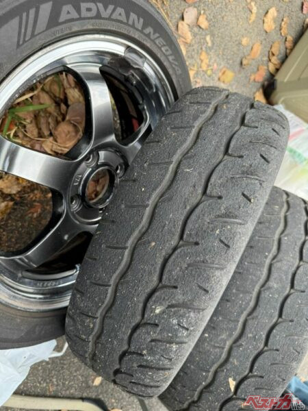 全日本ラリーを3戦走ってもまだ使えそうなヨコハマタイヤのADVAN NEOVA