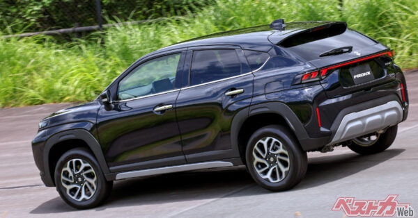 筆者、個人的にフロンクスのリアデザインはかなりカッコいいと思います!! 大好きです!