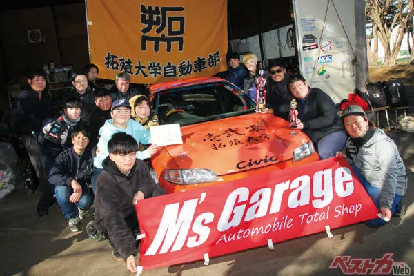 学生ジムカーナ界のダークホース!!　拓殖大学自動車部は「全部全力」で初制覇を狙う!!